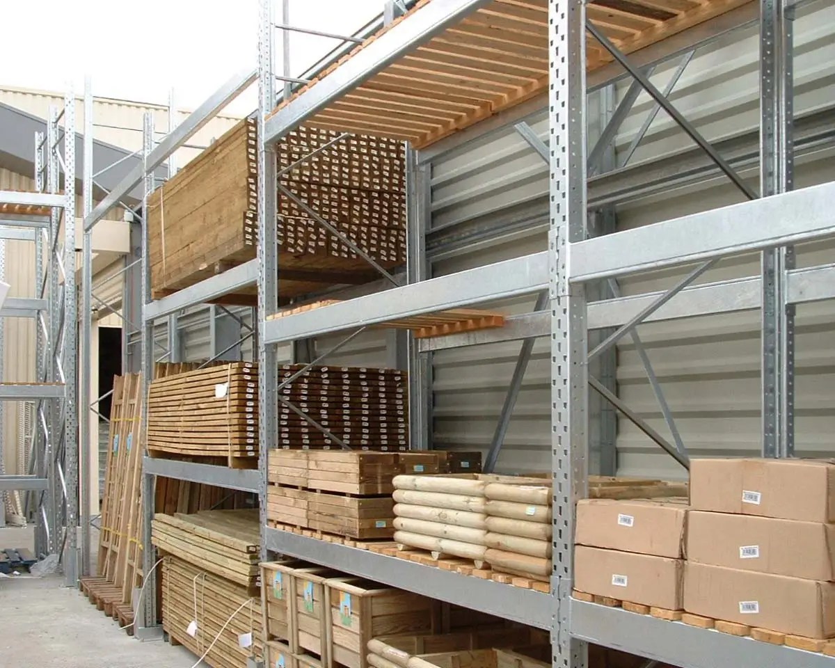 Galvanized pallet racking systems in Dubai, UAE shelving and racking